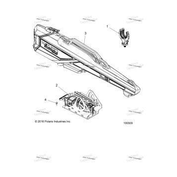 BODY, GUN BOOT TO 6/15/16 A17SHD57A9