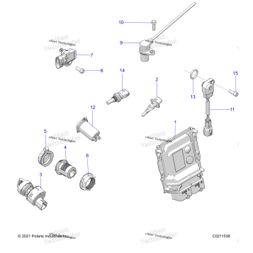 ELECTRICAL, SWITCHES, SENSORS, ECU & CONTROL MODULES