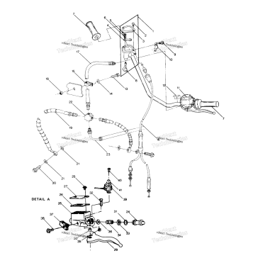 HAND CONTROL CABLE ASSEMBLY