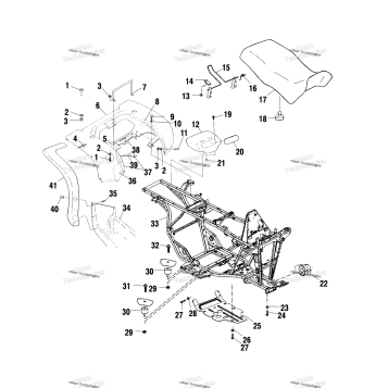 REAR CAB & SEAT