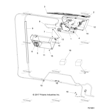 BODY, WIPER MOTOR AND WSHLD HARNESS