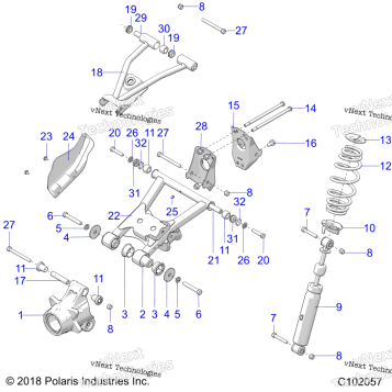 SUSPENSION, REAR