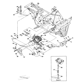 ENGINE & MUFFLER MOUNTING