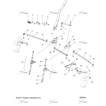 STEERING, LOWER ALL OPTIONS