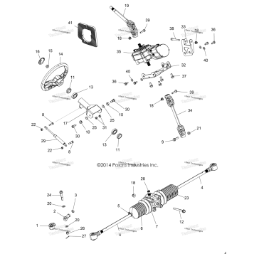 STEERING, STEERING ASM. A15DAE57AK