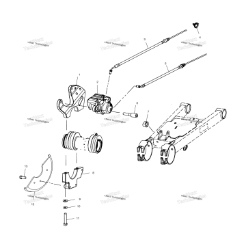 REAR CALIPER MOUNTING A00CL50AA
