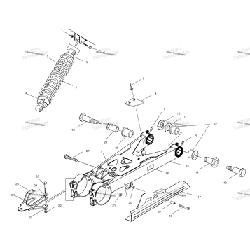 SWING ARM/SHOCK MOUNTING