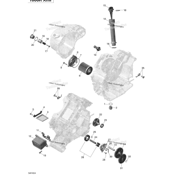 ENGINE LUBRICATION - 1000R EFI