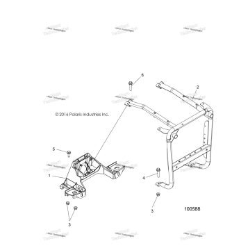 BODY, FRONT BUMPER SUPPORT