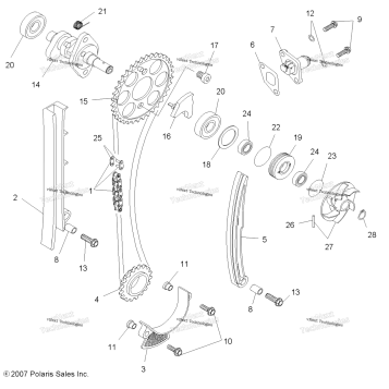 ENGINE, TIMING SYSTEM
