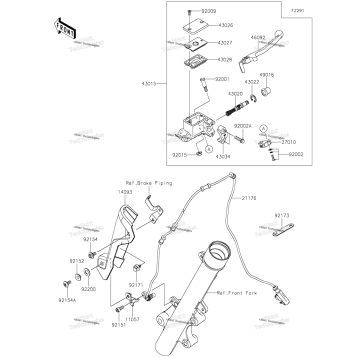 FRONT MASTER CYLINDER