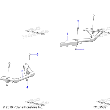 BODY, PASSENGER HAND GRIPS
