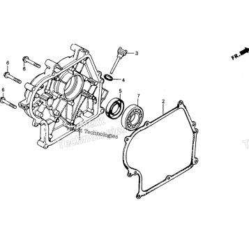 CRANKCASE COVER (1)
