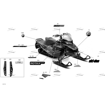 DECALS - 900 ACE TURBO - PACKAGE X