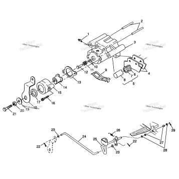 REAR BRAKE XPLORER 300