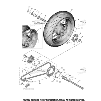 REAR WHEEL