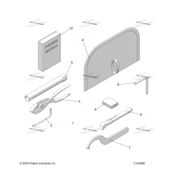 REFERENCE, TOOL KIT AND OWNERS MANUAL