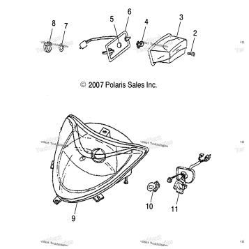 ELECTRICAL, HEADLIGHT & TAILLIGHT