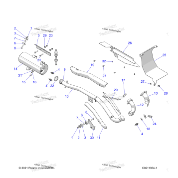 ENGINE, EXHAUST