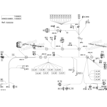 ELECTRIC - MAIN HARNESS - 710008024