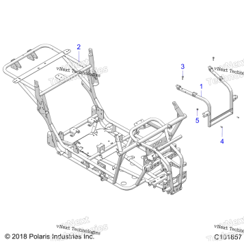 CHASSIS, MAIN FRAME