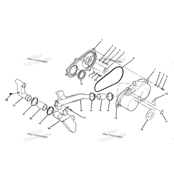 CLUTCH COVER ASSEMBLY 250 2X4 UPDATE