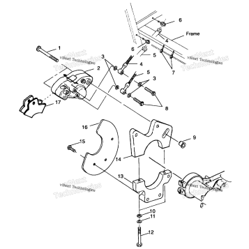 REAR CALIPER MOUNTING
