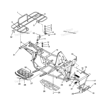 BUMPER & RACK MOUNTING TRAIL BOSS