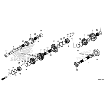 FINAL DRIVE SHAFT