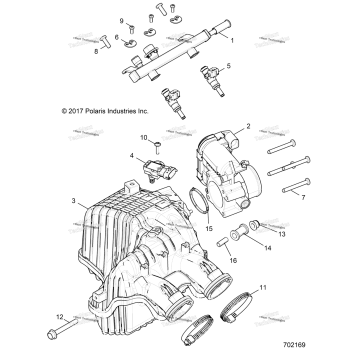 ENGINE, AIR INTAKE MANIFOLD