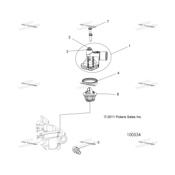 ENGINE, THERMOSTAT & COVER
