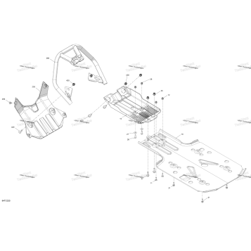 BODY - SKID PLATE AND BUMPER