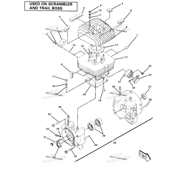 CRANKCASE & CYLINDER ASSEMBLY