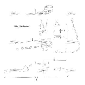 MASTER CYLINDER, BRAKE, FRONT
