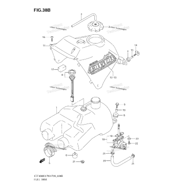 FUEL TANK (MODEL K7)