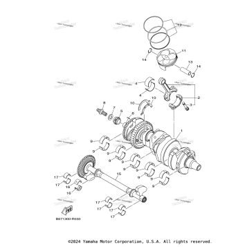 CRANKSHAFT & PISTON