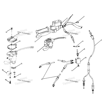 CONTROL ASSEMBLY, R.H. UPDATED 5/90