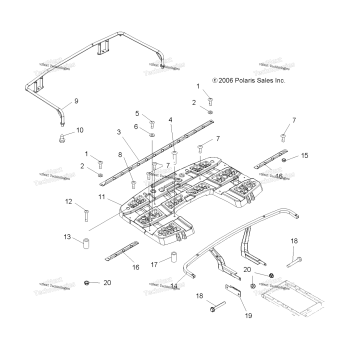 RACK MOUNTING, REAR