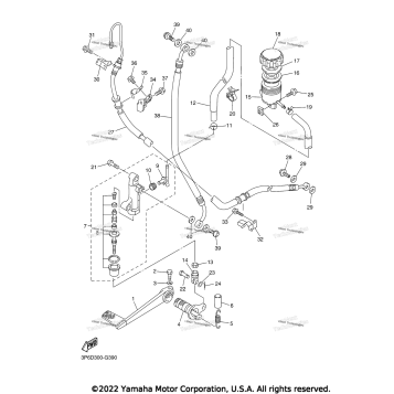REAR MASTER CYLINDER