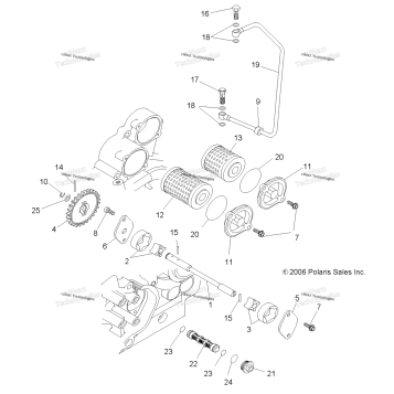 ENGINE, OIL SYSTEM & OIL PUMP