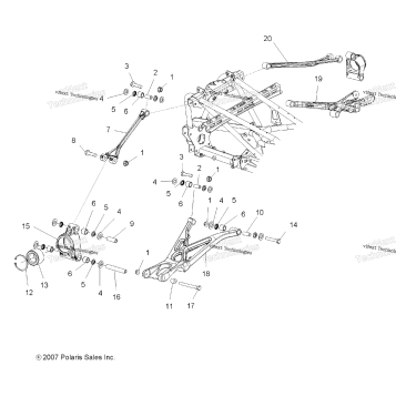 SUSPENSION, REAR