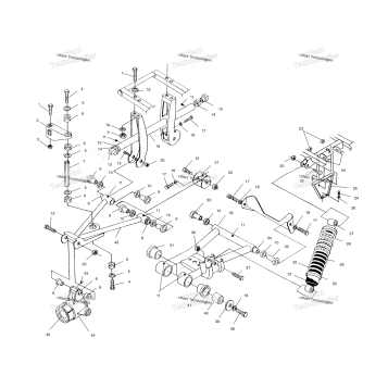 REAR SUSPENSION W97CH50A