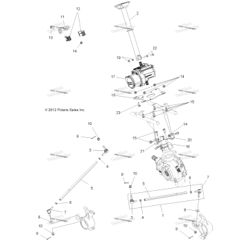 STEERING, STEERING POST ASM. A13GH8EAK