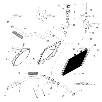 ENGINE, COOLING SYSTEM