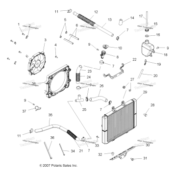 ENGINE, COOLING SYSTEM