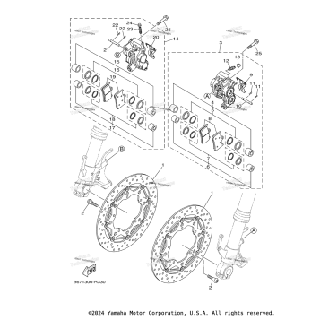 FRONT BRAKE CALIPER