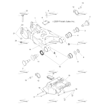 SUSPENSION, SWING ARM