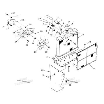 COOLING SYSTEM 6X6 400L