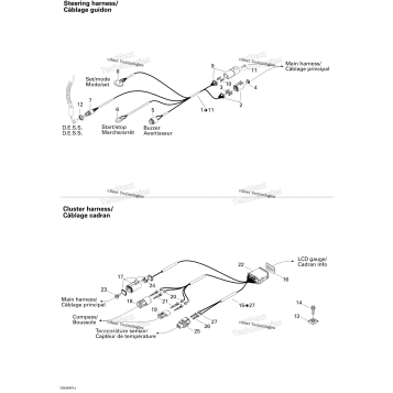 STEERING AND CLUSTER HARNESS
