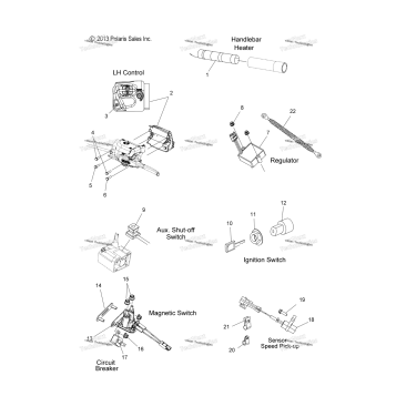 ELECTRICAL, SWITCHES & COMPONENTS
